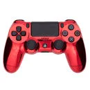 PlayStation DualShock 4 Custom Controller - Chrome Red Image 1