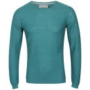 Jack & Jones Men's Bright O-Neck Knit - Green - S - Green Image 1