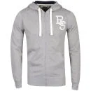 Ringspun Men's Zipa Hooded Sweat - Grey Marl - S - Grey Marl Image 1