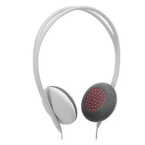 Pivot: On Ear Headphones - Grey / Pink Image 1