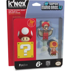K'NEX Mario Kart: Flying Squirrel Mario, Fire Toad + Mystery (38833) Image 1