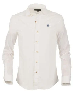 Full Circle Men's Rantee Long Sleeve Shirt - White - S - White Image 1
