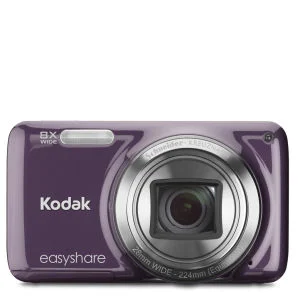 Kodak M583 Easyshare 14MP Digital Camera Purple (x8 Optical Zoom) Image 1