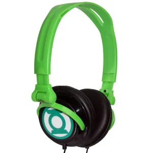 iHip DC Comics Green Lantern Folding Headphones Image 1