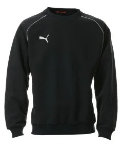 Children's Puma Training Sweat Shirt - S - Navy Image 1