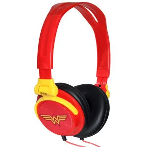 iHip DC Comics Wonder Woman Folding Headphones Image 1