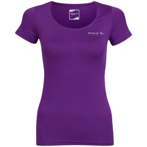 Gola Woman's Scoop Neck Compression Tee - Purple - XS/8 - Purple Image 1
