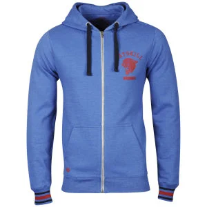 Catskill Men's Donnelly Hooded Zip Through - Royal Marl - S - Royal Marl Image 1