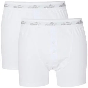 Ellesse Men's 2-Pack Boxers - White - M - White Image 1
