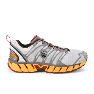K-Swiss Men's Blade Max Trail Running Shoes - Grey/Charcoal/Orange - 5.5 - Grey/Charcoal/Orange Image 1