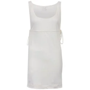 Chloe Empire Waist Dress - White - 10 - White Image 1