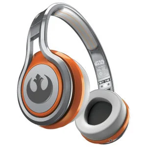SMS Audio by 50 Cent Street Wired Headphones Includes Passive Noise Cancellation - Star Wars Edition - Rebel Alliance - Brown Image 1