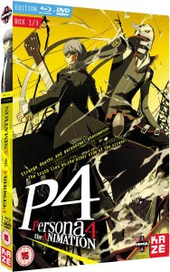 Persona 4 The Animation: Box 1 - Double Play (Blu-Ray and DVD) Image 1