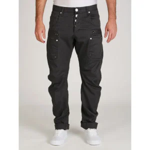 55 Soul Men's Generation Trousers - Charcoal - 30R - Charcoal Image 1