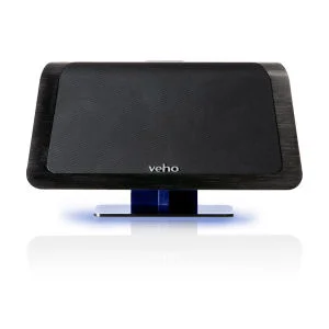 Veho 360 M5 Portable Wireless Bluetooth Speaker with Charging Dock and Microphone - Black Image 1
