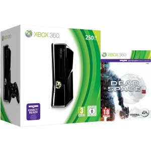 Xbox 360 250GB Matte Black Console: Bundle Includes (Dead Space 3) Image 1