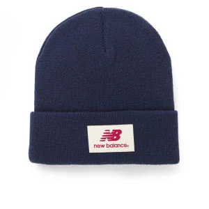 New Balance Unisex Troy Beanie - Acrylic Navy Image 1