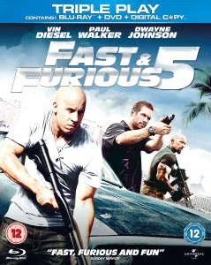Fast and Furious 5 - Triple Play (Blu-ray, DVD and Digital Copy) Image 1