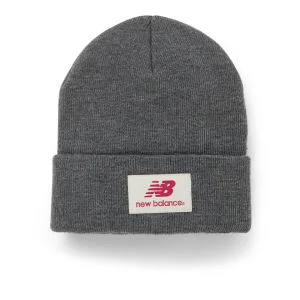 New Balance Unisex Troy Beanie - Acrylic Dark Grey Image 1