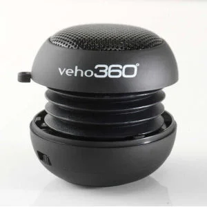 Veho 360 Rechargeable Pop Up Speaker for iPods and MP3 Players Image 1