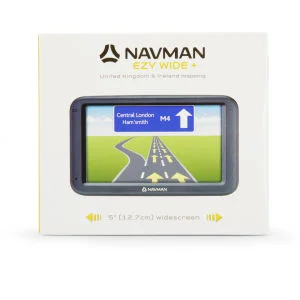 Navman Mio EZY Wide 5" Sat Nav with UK & ROI Maps and 3D Lane Guidance Image 1