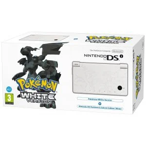 Nintendo DSi White Bundle (Includes Pokémon White) Image 1