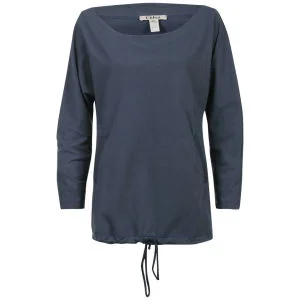 Chloe Women's Drawstring Tie Top - Grey - 10 - Grey Image 1