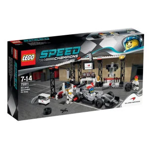 LEGO Speed Champions: McLaren Mercedes Pit Stop (75911) Image 1