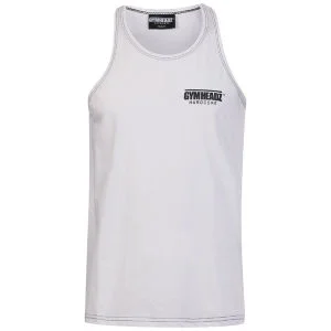 Gymheadz Men's Hardcore Bodybuilding Vest White - S - White Image 1