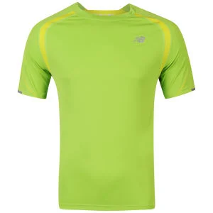 New Balance Men's Ice Short Sleeve T-Shirt - Jazz Green - S - Jazz Green Image 1