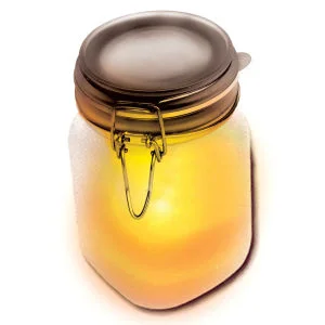 Yellow Sun Jar Image 1