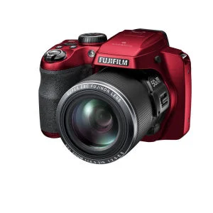 Fujifilm FinePix S9200 Bridge Camera (16MP, 50x Optical Zoom, CMOS Sensor) - Red Image 1