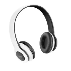 HMDX Jam Transit Bluetooth Headphones - White Image 1