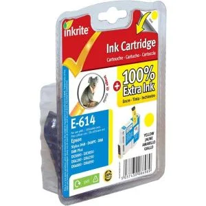 Epson Compatible T0614 Yellow Ink Cartridge Image 1