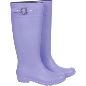 Diesel Women's LA Wellington Boot - Purple Heather - 4 - Purple Image 1