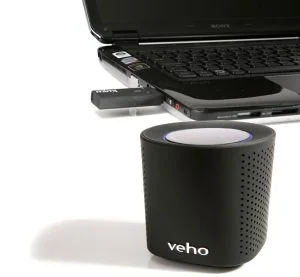 Veho Mimi 2.4 GHz Wireless Speaker System Inc Transmitting Dongle Image 1