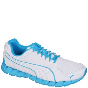 Puma Men's Kevlar Runner Trainers - White/Blue - 7 - White/Blue Image 1