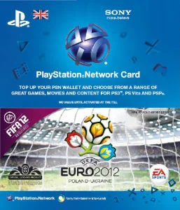 Playstation Network Card: UEFA Euro 2012 Image 1