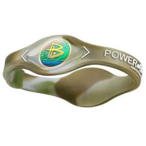 Power Balance -The Original Performance Wristband Camo With White Lettering - S - Camo Image 1