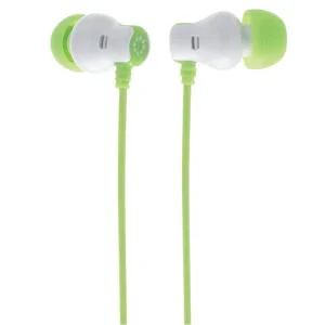 Memorex Stereo Earbuds - Green Image 1