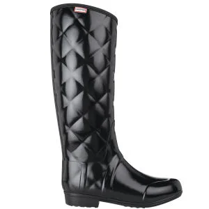 Hunter Women's Regent Savoy Wellies - 3 - Black Image 1