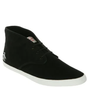 Original Penguin Men's Lance Canvas Trainers - Black - 8 Image 1