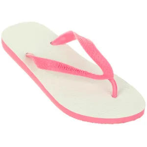 Havaianas Women's Tradicional Flip Flops - Pink - 2 - Pink Image 1