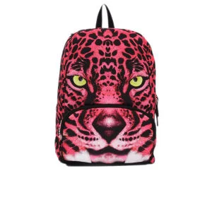 Mojo Hot Pink Leopard Backpack - Multi Image 1