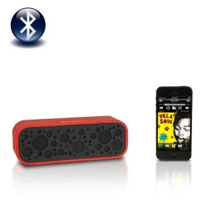 Soundlogic Bluetooth XL Sound Box Portable Speaker - Red Image 1