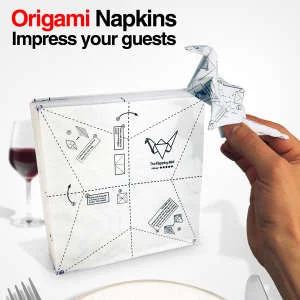Origami Napkins Image 1