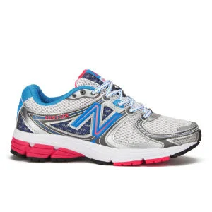 New Balance Women's Fitness 680v2 Trainers - White/Blue - 4 - White Image 1