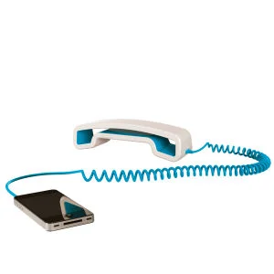 Swissvoice ePure Corded Mobile Handset - White/Blue Image 1
