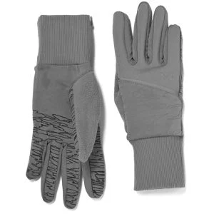 Under Armour Women's Brave The Run Gloves - Steeple Grey/Reflective - S-M - Steeple Grey/Reflective Image 1