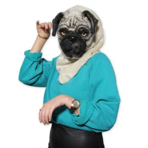 Pug Dog Mask Image 1
